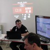 Cham, l'un de nos Directeur de Tournoi du jour, avec ptidomdom et Xanadu.